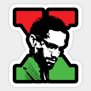 Malcolm X, Black Lives Matter, Black History Sticker